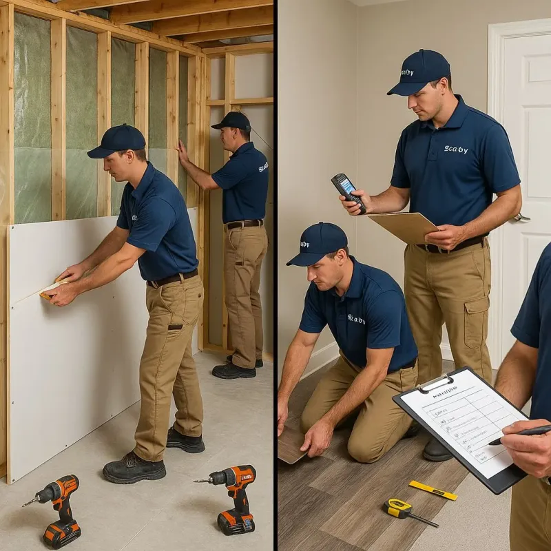 Repairs and Reconstruction process in Watsontown, PA